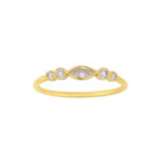 Lulu Ring with Navette Center